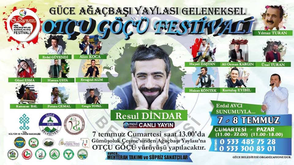 Güce Ağaçbaşı Yaylası 7-8 Temmuz’da Şenleniyor