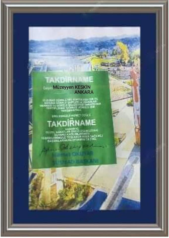 Görele'ye Şiir yazanlar, TAKDİRNAME alıyor..