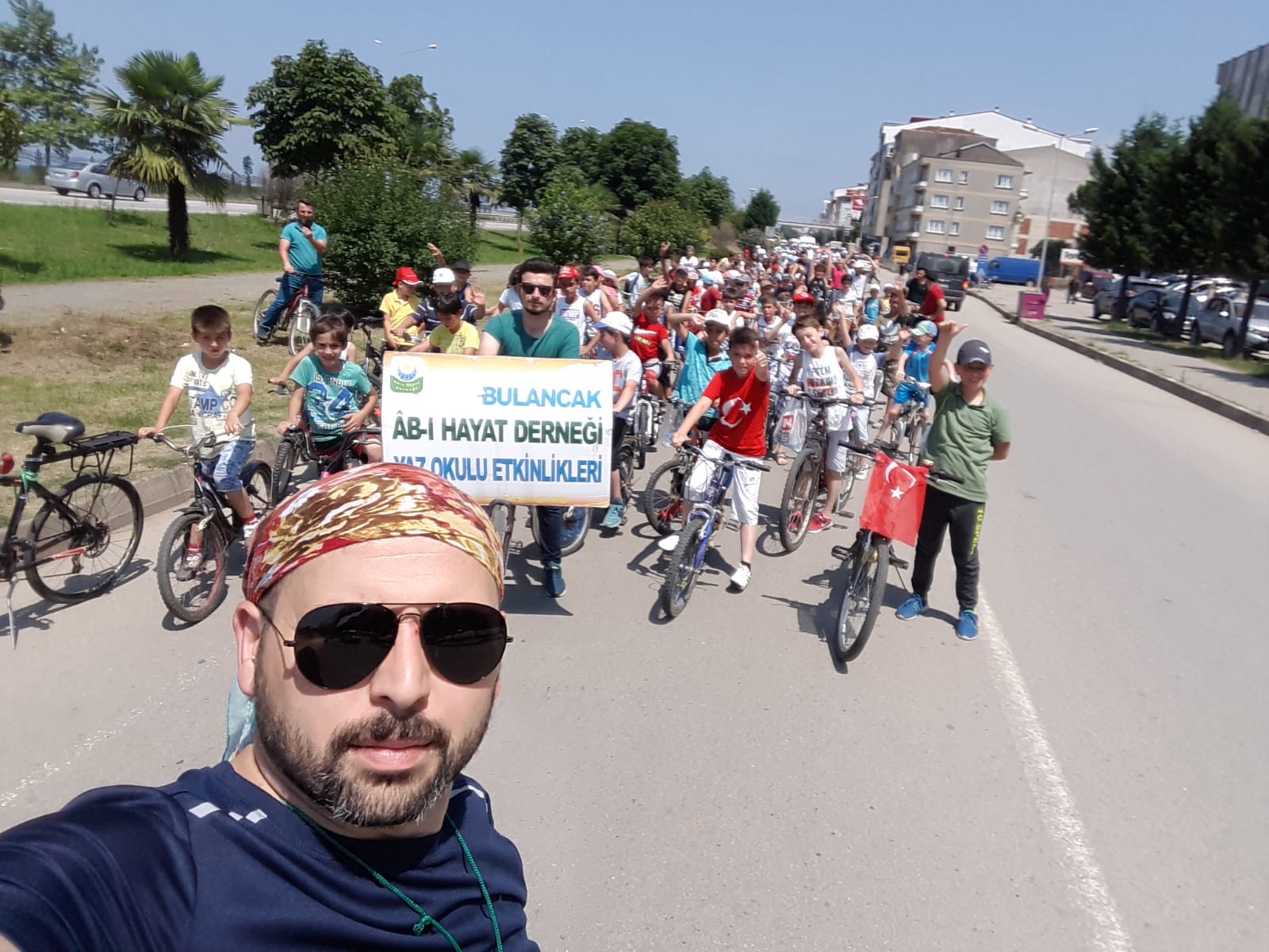 Bulancak’ta 15 Temmuz Şehitleri için Bisiklet Turu yapıldı