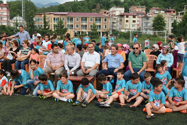 Bulancak Belediyesi Yaz Spor Okulu Törenle Başladı