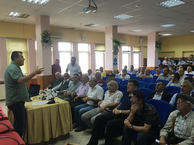 ‘Çevre Amaçlı Tarım Arazilerini Koruma Programı Eğitimi Verildi