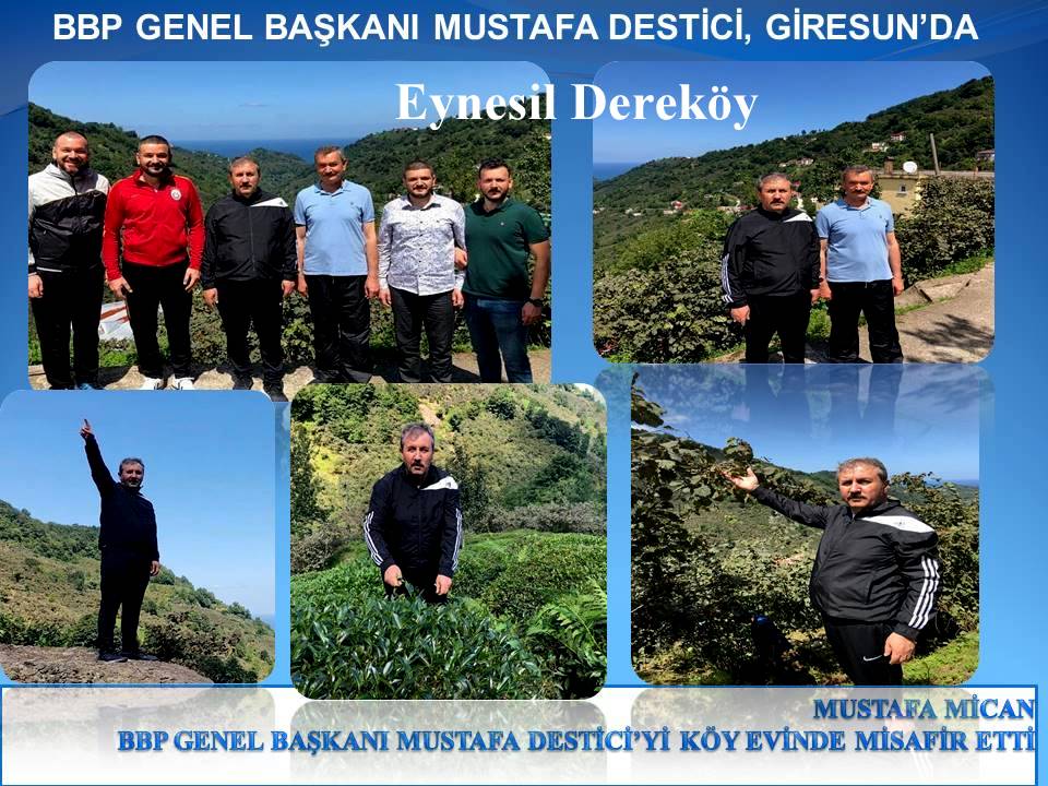 BBP GENEL BAŞKANI MUSTAFA DESTİCİ, GİRESUN’DA