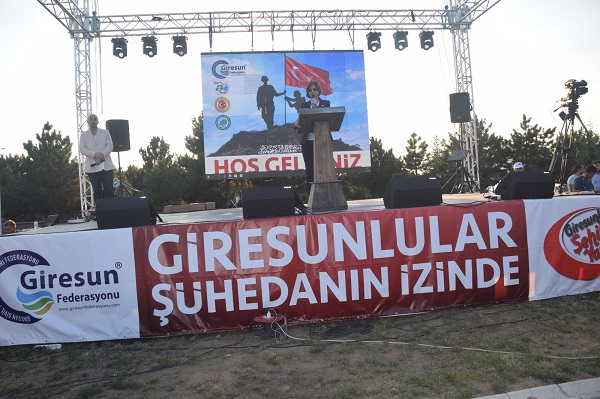 EMİNE GÜLİZAR EMECAN GİRESUN ŞEHİTLİĞİDEYDİ
