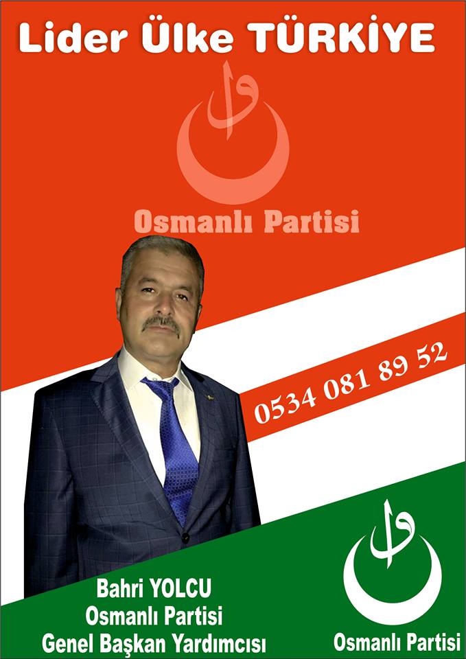 O PARTİNİN GENEL BAŞKAN YARDIMCISI BAHRİ YOLCU OLDU 