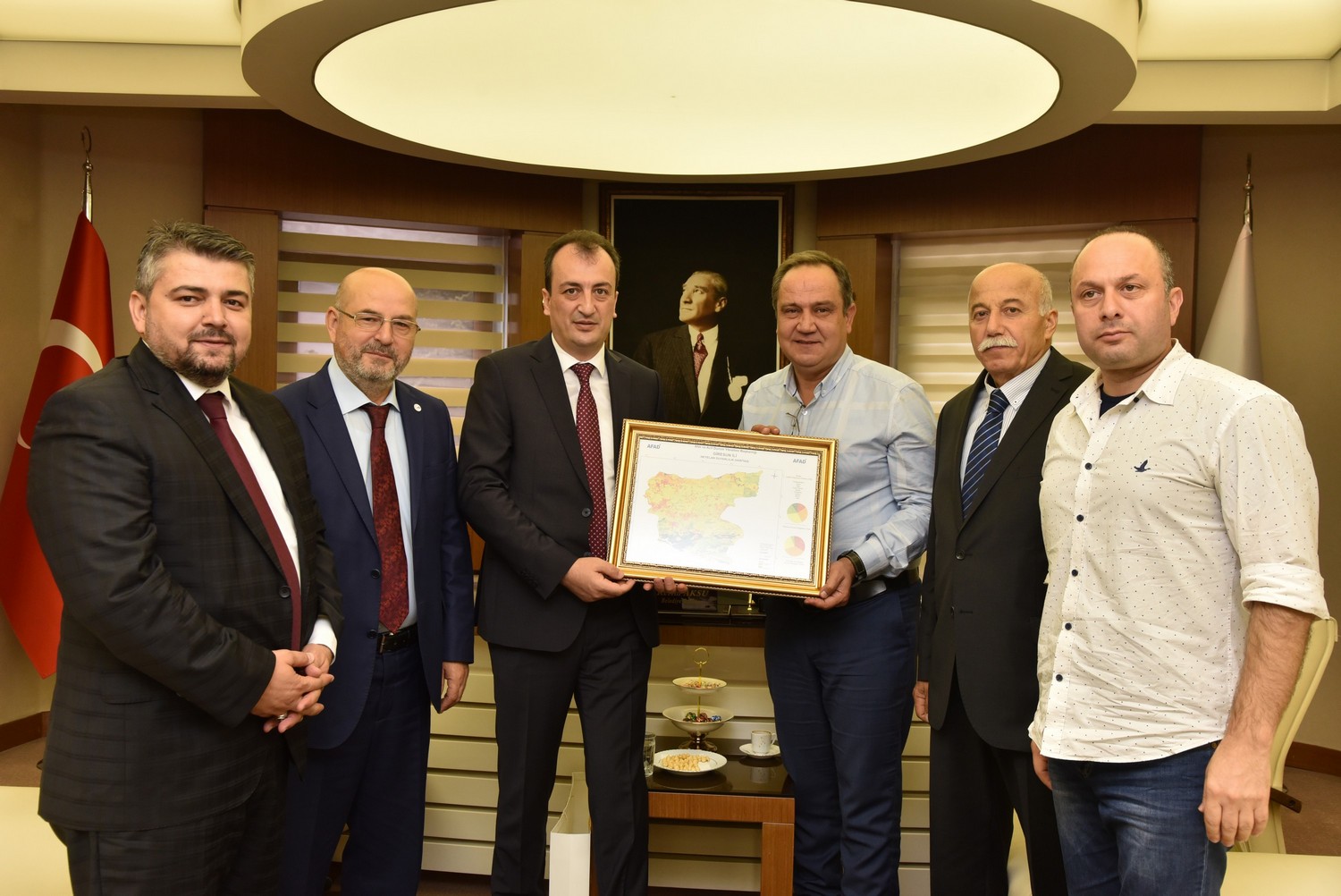AFAD BAŞKANINDAN ZİYARET  