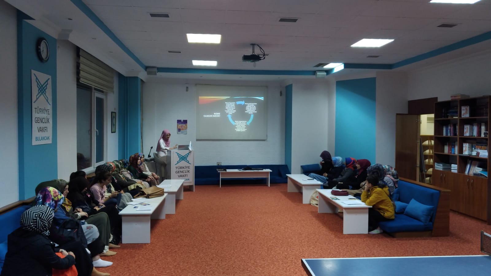 TÜGVA Bulancak'tan hanımlara kanser semineri