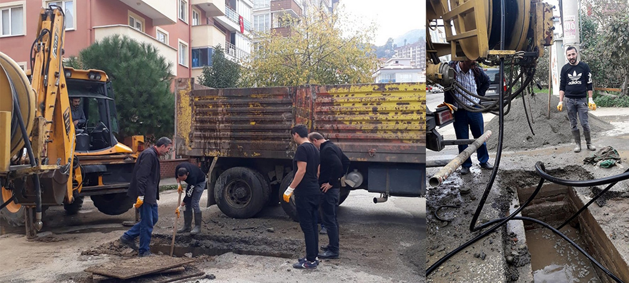 YAĞMURSUYU HATLARI TEMİZLENİYOR
