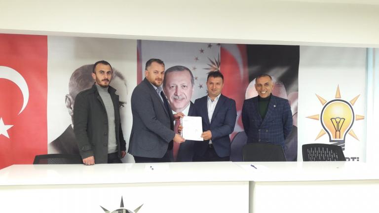 Karaoğlanoğlu ve Karahasan Aday Adaylığı Başvurusunu yaptı