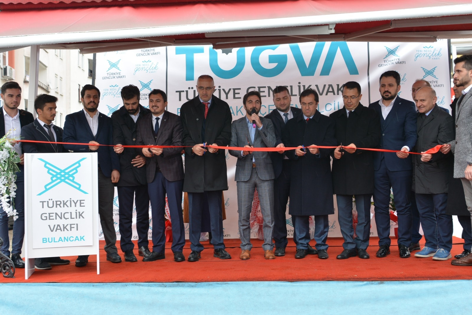 TÜGVA Bulancak İlçe Binası ve Kıraathanesi açıldı