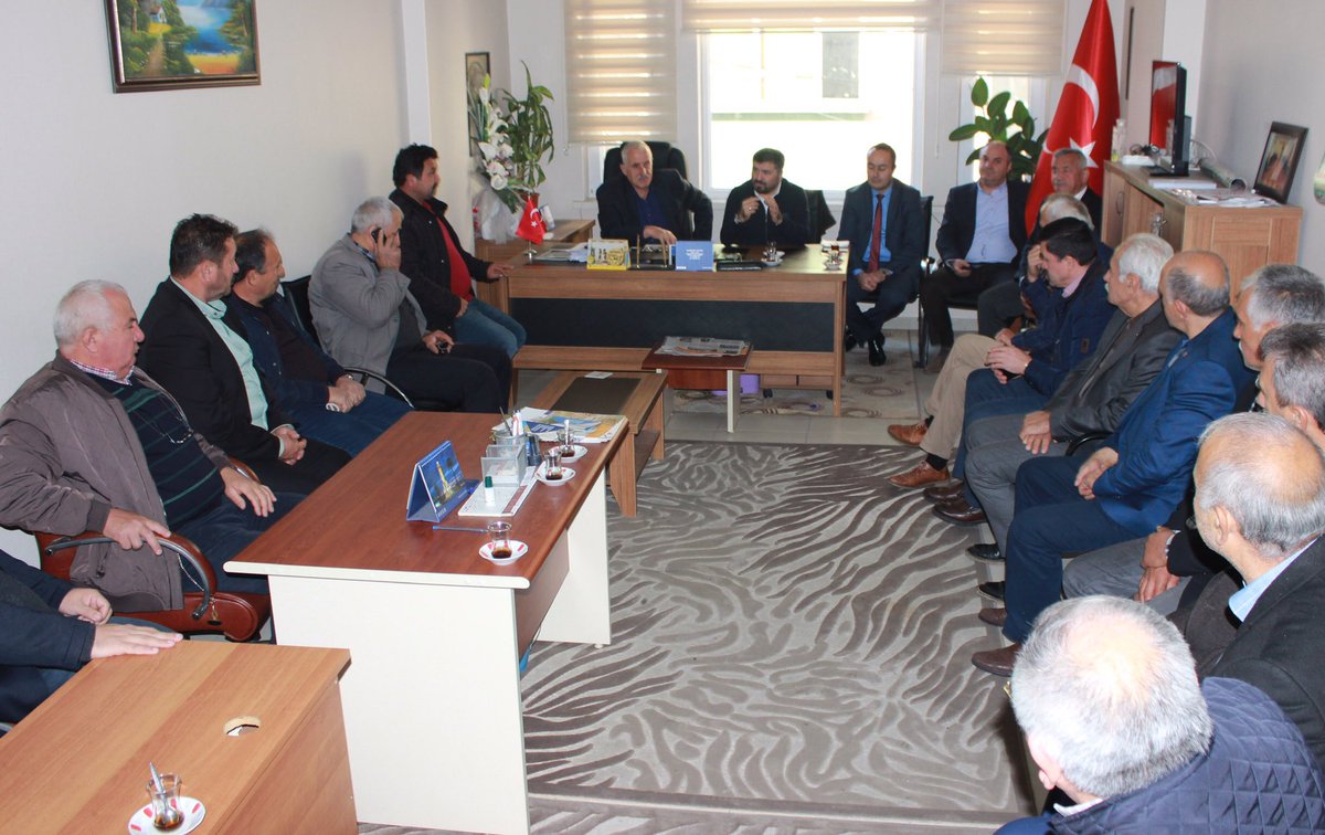 Faal Muhtarlar Derneği ve Merkez Muhtarlar Derneğini ziyaret ettiler