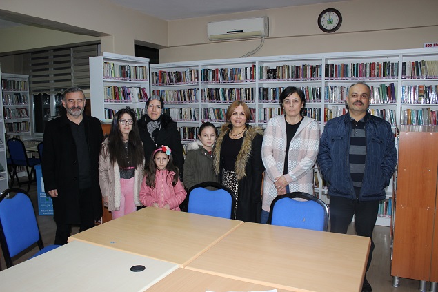 PİRAZİZ HALK KÜTÜPHANESİ OKUYUCULARINI ÖDÜLLENDİRDİ.