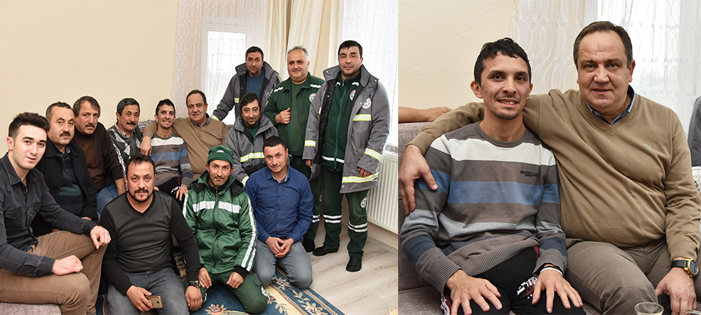 AKSU’DAN VEFALI ZİYARET