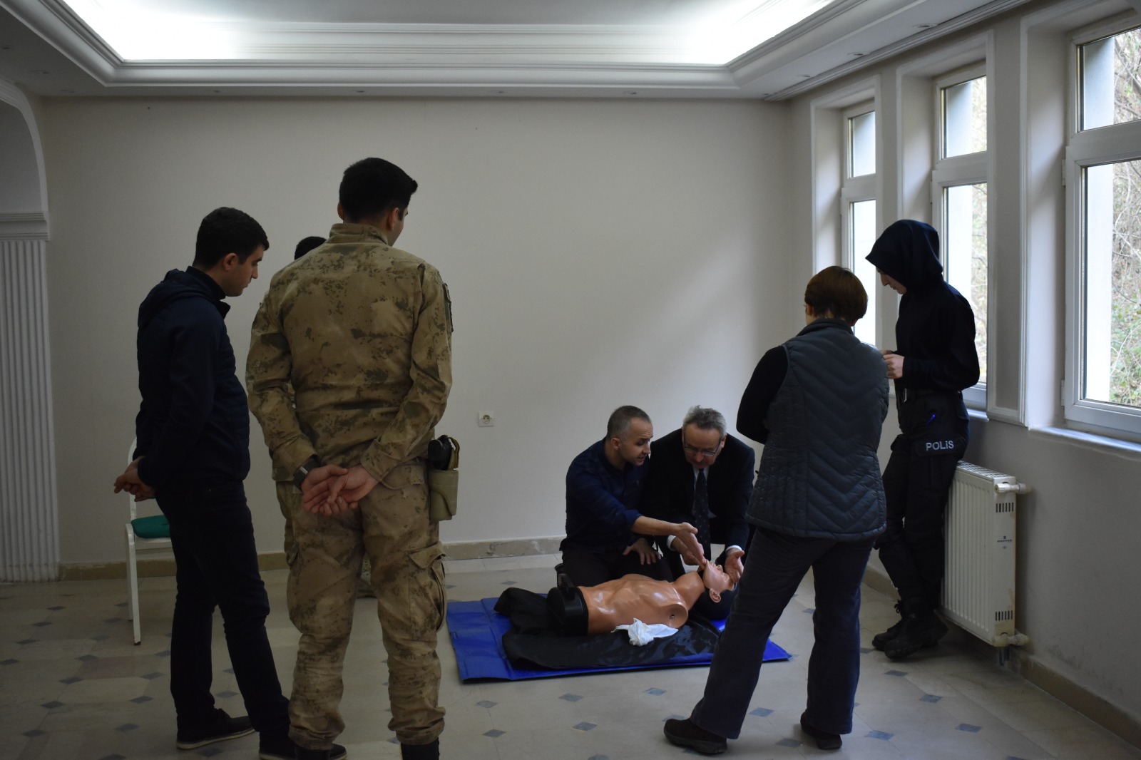 Doğankent’te Kamu çalışanlarına temel ilkyardım kursu düzenlendi