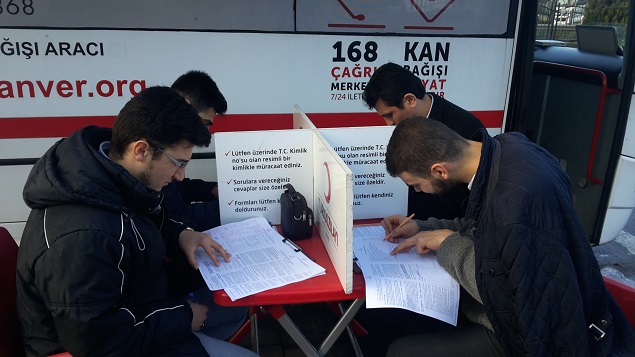ANADOLU GENÇLİK’Ten KAN BAĞIŞI KAMPANYASI