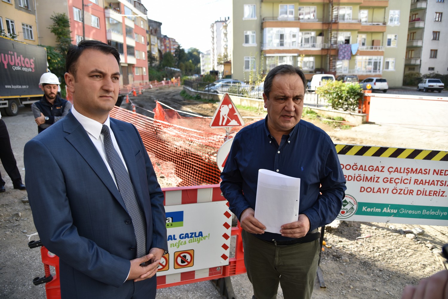 MÜJDE, YILBAŞINDAN ÖNCE DOĞALGAZ   VERİLMEYE BAŞLANDI  