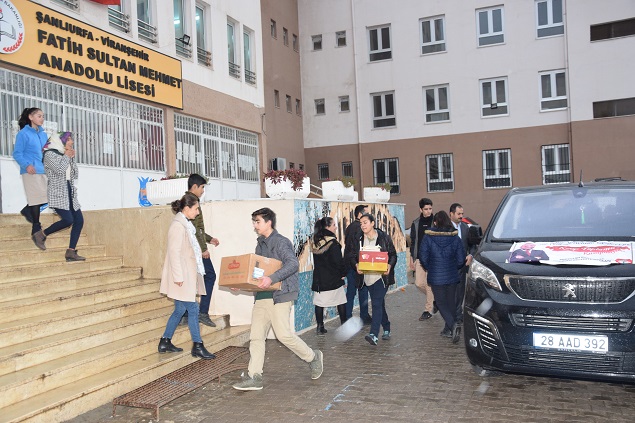 Tirebolu’dan Viranşehir’e Kitap Desteği