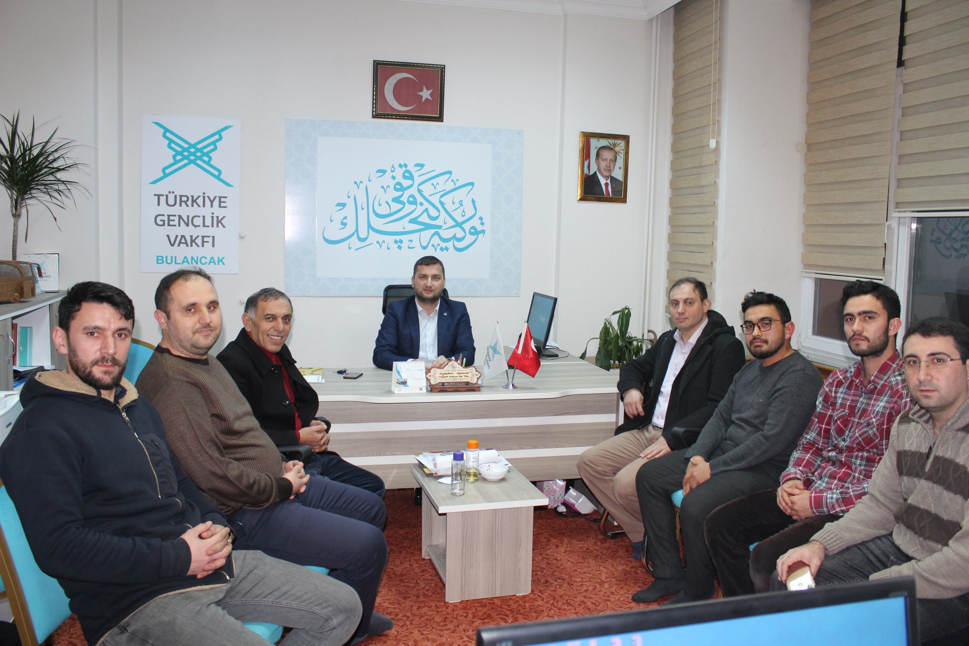 Bulancak Şoförler Odası Başkanı Aydın’dan TÜGVA’ya ziyaret
