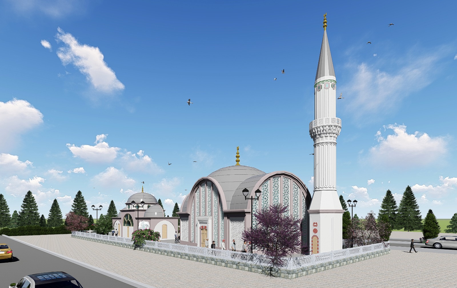 TOPRAK DEĞİRMENİ KILIÇ CAMİİ’NDE İLK KAZMA VURULDU