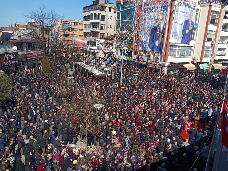 31 Mart Yerel Seçimleri Bulancak Meydan Mitingleri başladı.