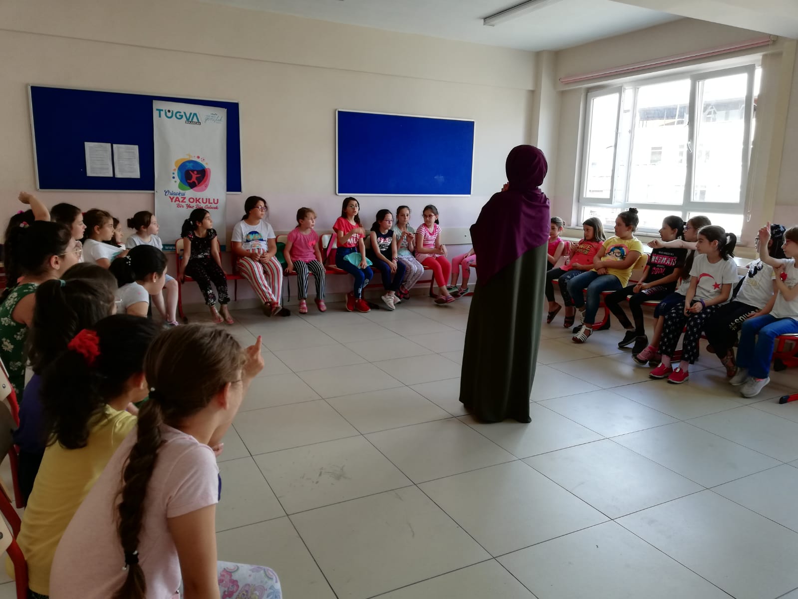 TÜGVA Bulancak Yaz Okulunda Drama Atölye çalışması