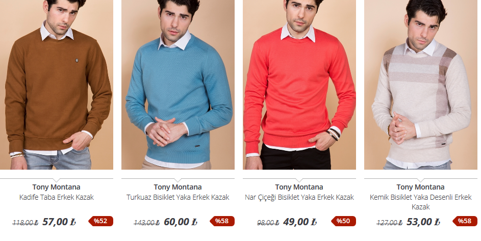 Yeni Erkek Kazak Modelleri