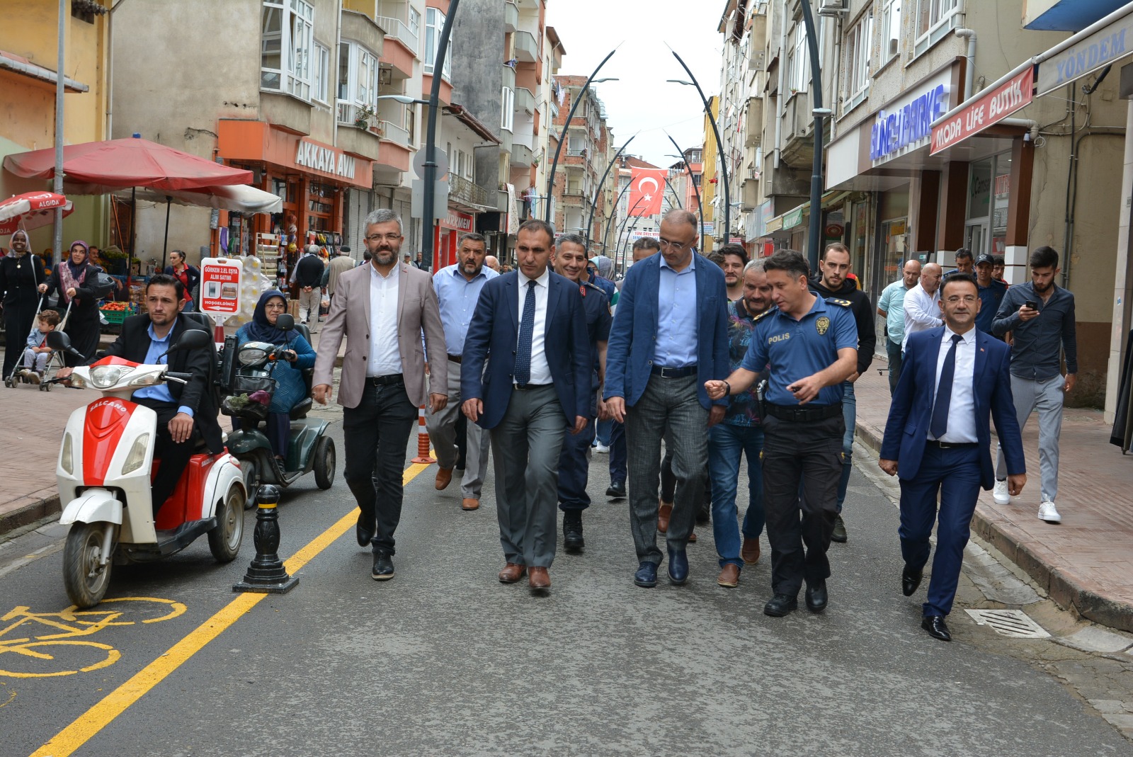 Bulancak Belediyesi Bisiklet ve Engelli Yolu Açıldı