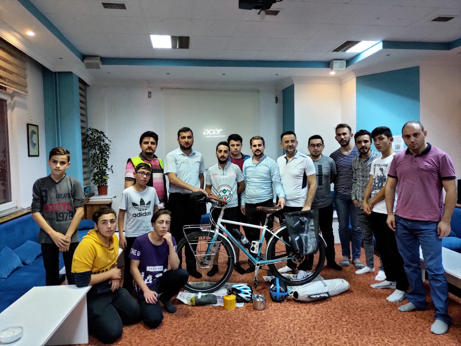 Genç bisikletçi Ömer tecrübelerini paylaştı
