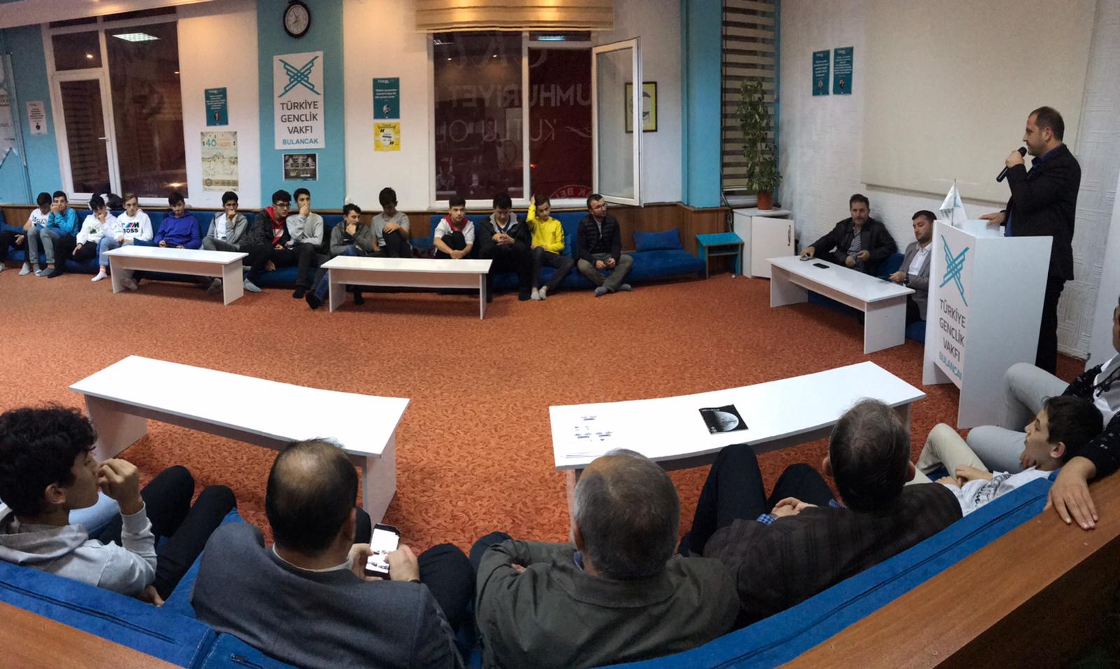 Bulancak Müftüsü Erişti'den TÜGVA'da Söyleşi