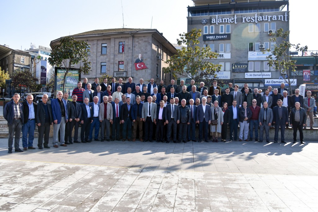 BAŞKAN ŞENLİKOĞLU MUHTARLAR İLE BİR ARAYA GELDİ