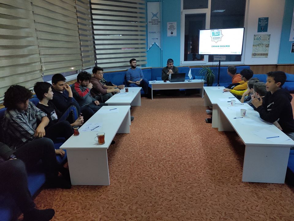 TÜGVA Bulancak 1. Lise Kampı gerçekleştirildi.