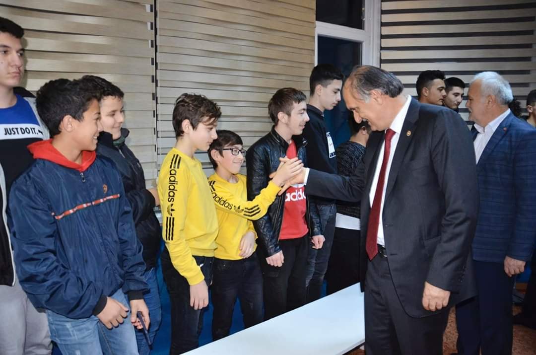 Milletvekili Cemal Öztürk'ten TÜGVA Bulancak'ta Söyleşi