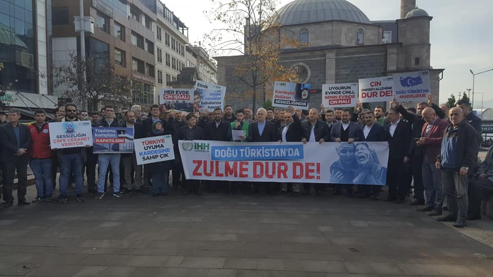 Giresun'dan Doğu Türkistan’daki zulme tepki 