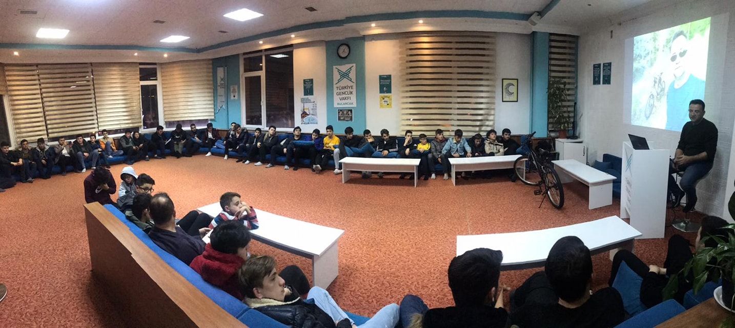 TÜGVA’da bisiklet söyleşisi