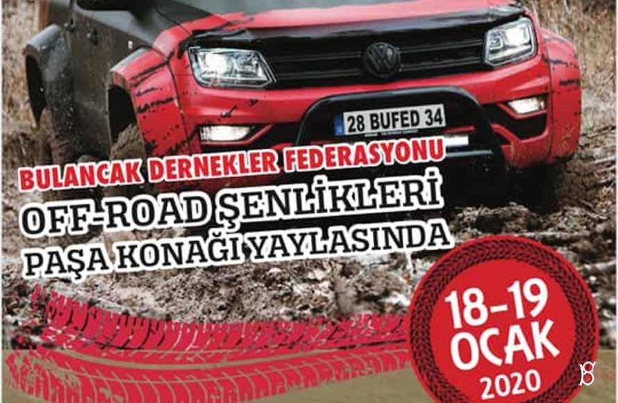 Bulancak Off-Road şenliği 18-19 Şubat’ta