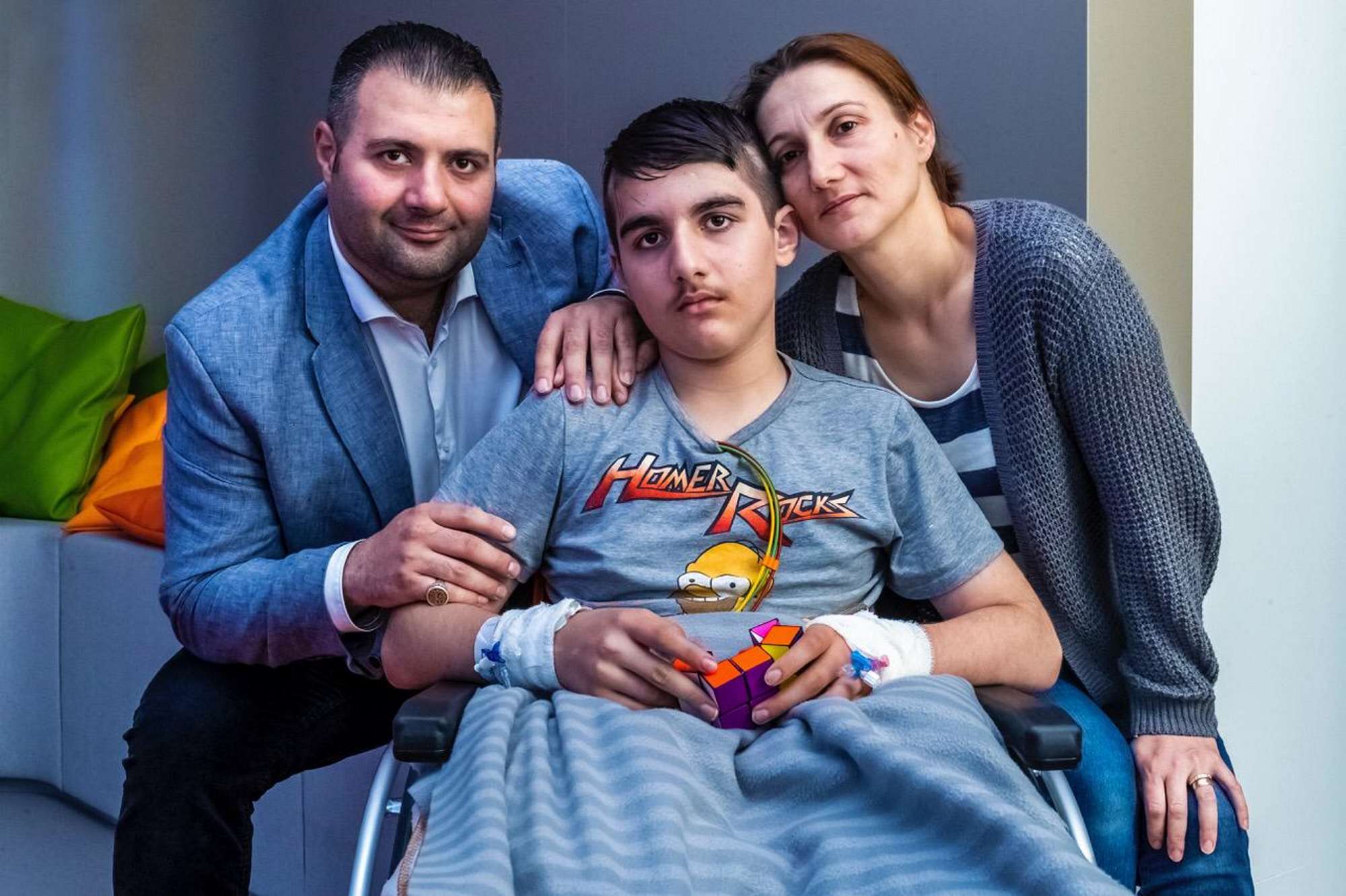 Kahvaltıdan gelecek gelir Ömer’in tedavisine bağışlanacak