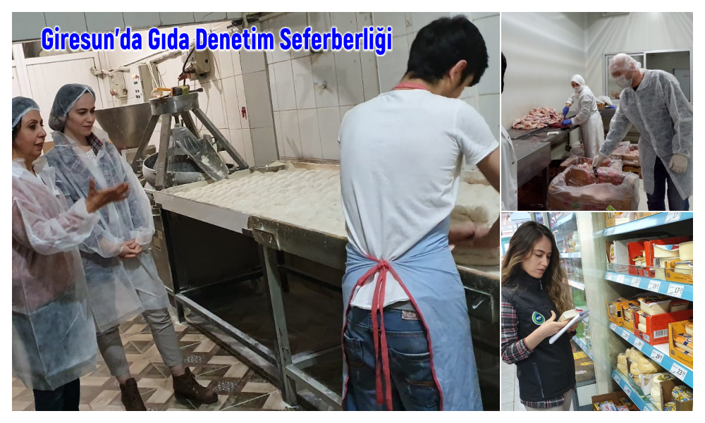 Giresun’da Gıda Denetim Seferberliği