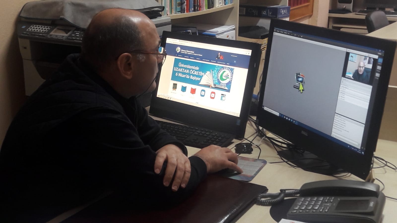 GİRESUN ÜNİVERSİTESİ’NDE UZAKTAN ÖĞRETİM BAŞLADI…