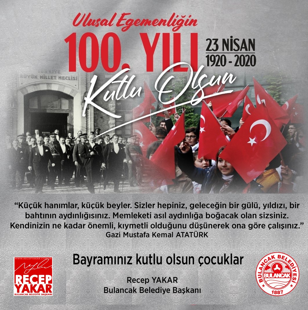 Başkan Yakar’dan 100. Yıl Mesajı