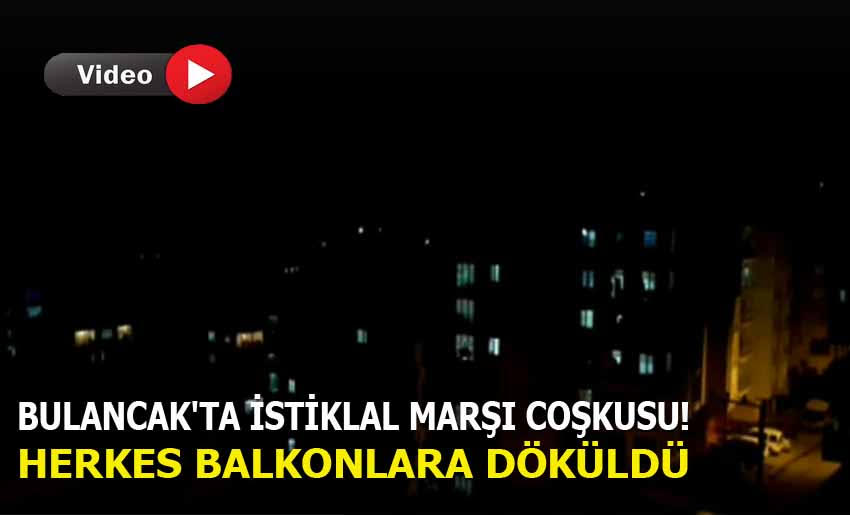 Bulancak'ta İstiklal Marşı Coşkusu!
