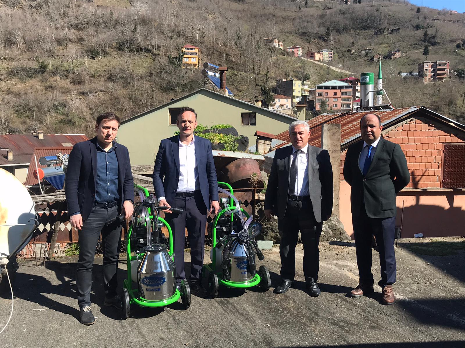 Giresun’da Manda Sütü Toplama Altyapısı Uygulanan Projelerle İyileştiriliyor