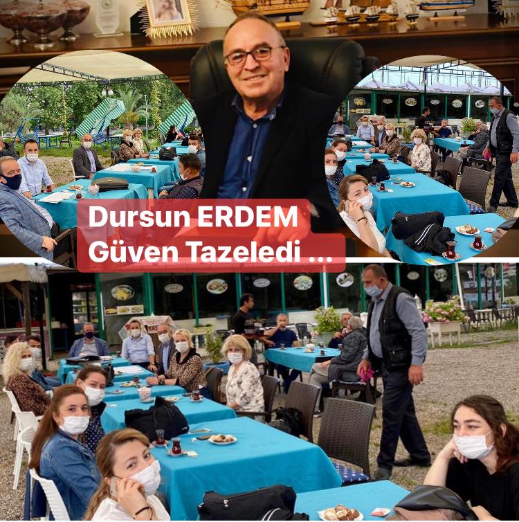  DURSUN ERDEM TEKRAR BAŞKAN SEÇİLDİ...