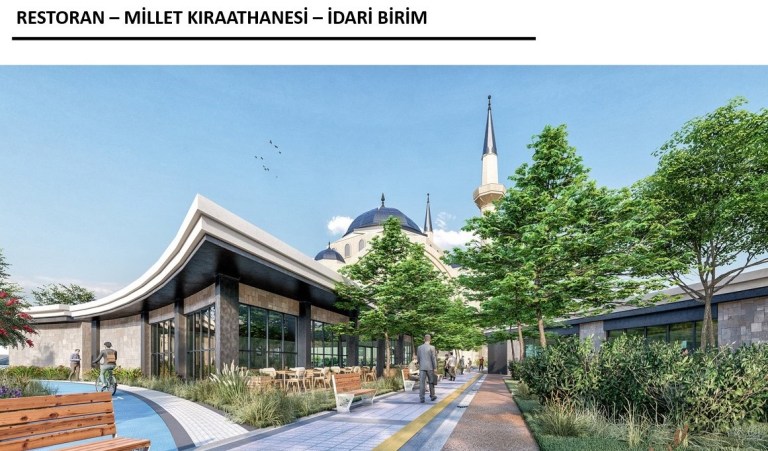 Millet Bahçesi için ilk kazma vuruldu!