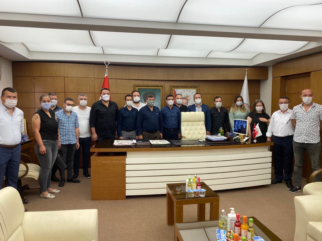  Deva Partisinden Şenlikoğlu'na ziyaret