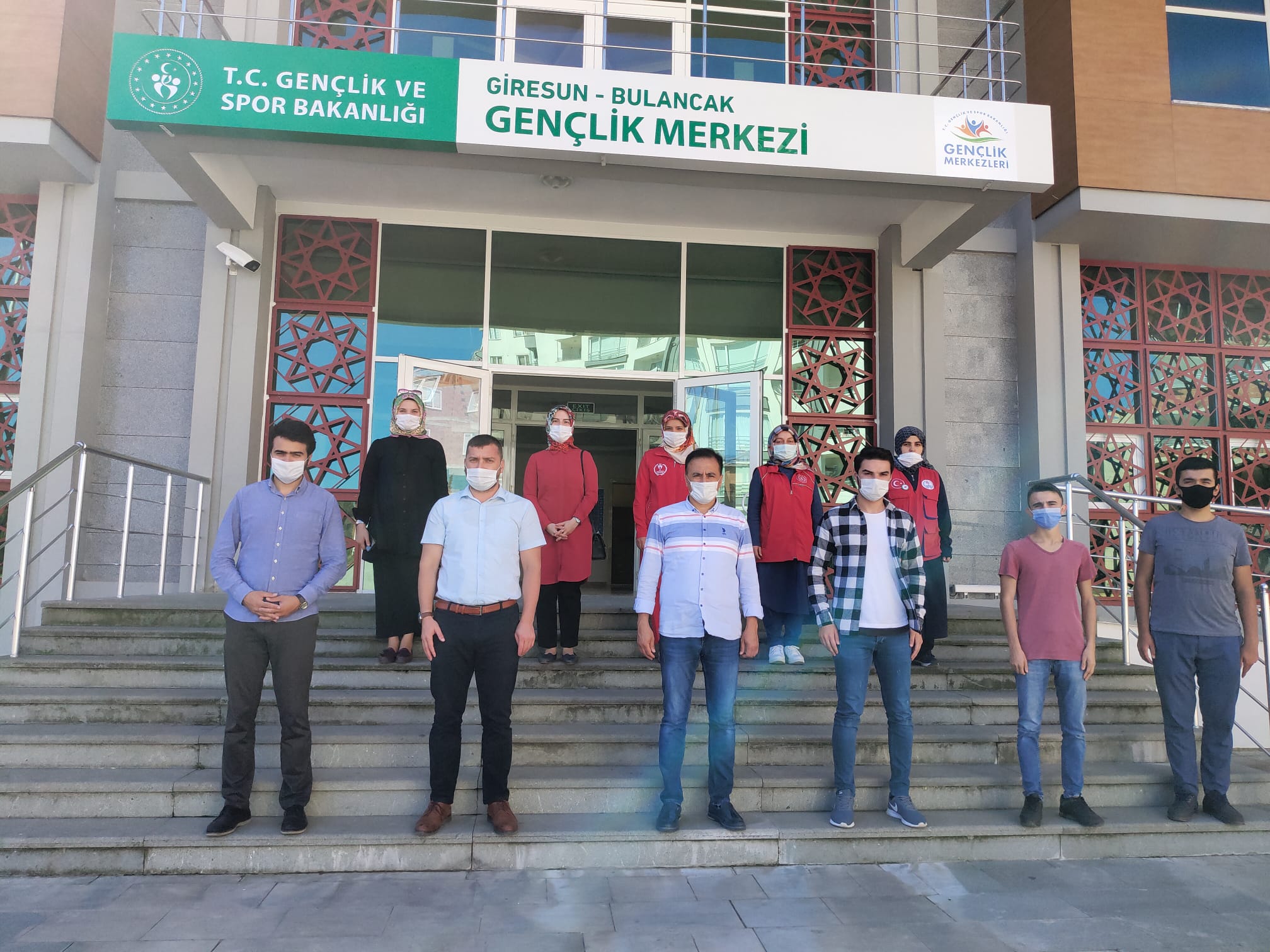 TÜGVA Bulancak’ta Bulancak Gençlik Merkezi’ne ziyaret