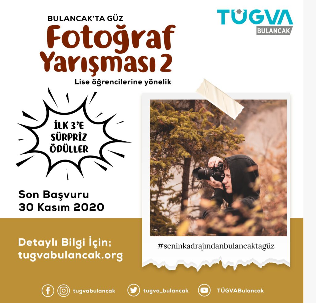 TÜGVA Bulancak'tan Sonbahar Fotoğraf Yarışması