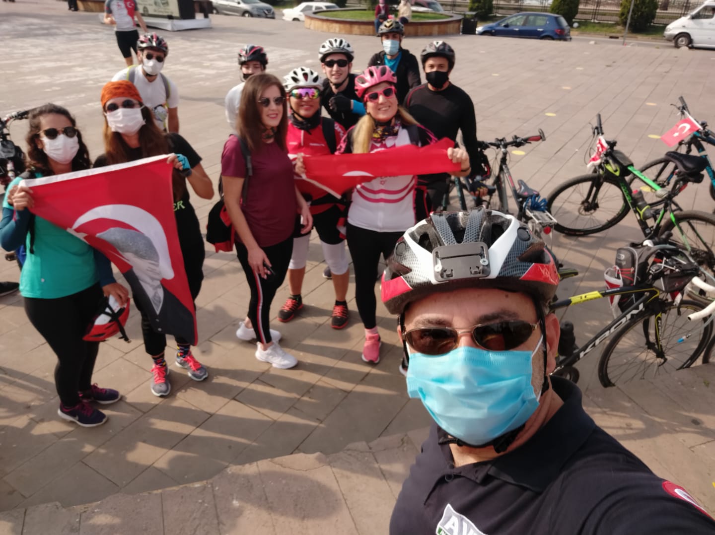 29 Ekim’de 29 km Bisiklet Etkinliği Gerçekleştirdiler
