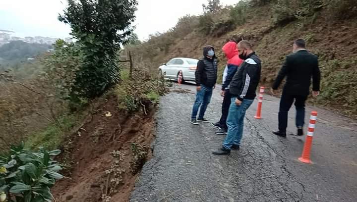 YAĞIŞIN BAŞLADIĞI ANDAN İTİBAREN TÜM EKİP SAHADAYIZ