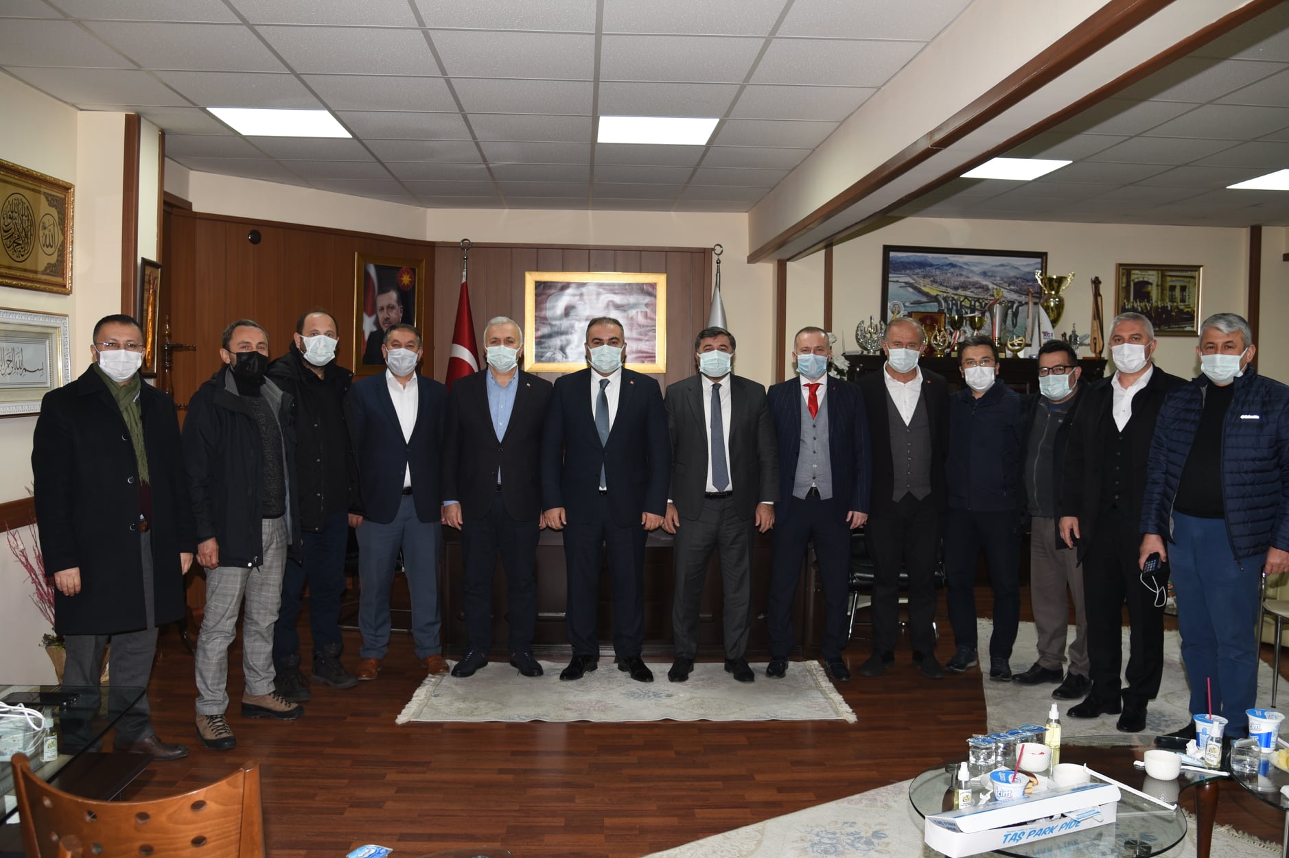BELEDİYE BAŞKANLARI TOPLANTISI GÖRELE’DE YAPILDI