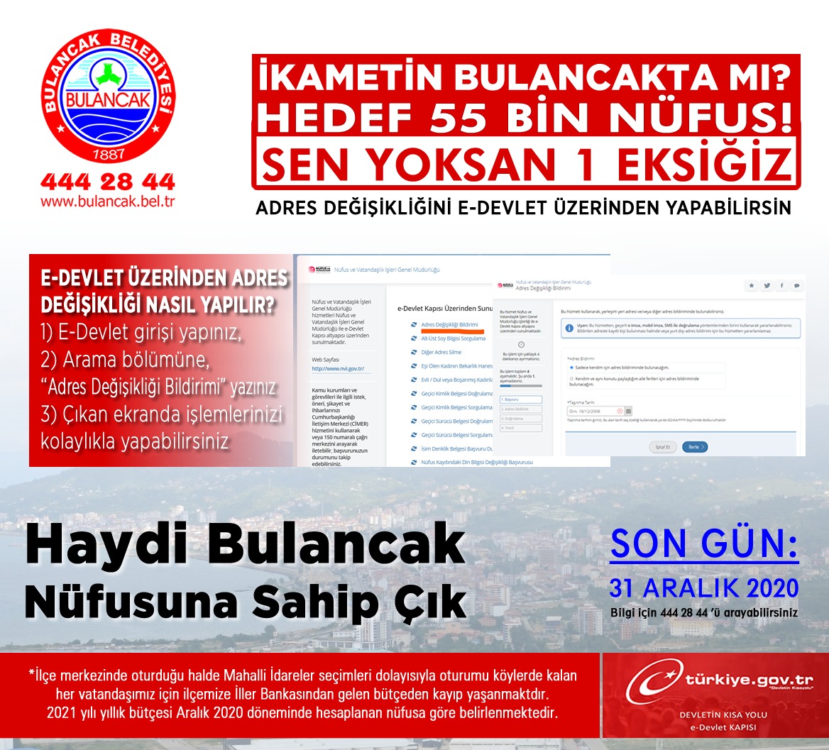 Başkan Yakar; Hedef 55 bin nüfus çağrısını tekrarladı