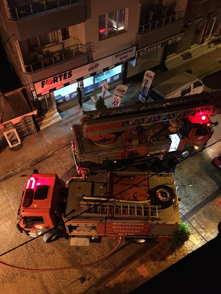 Bulancak İtfaiyesi 24 saatte 6 yangına müdahale etti